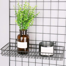 Wallity WR011 Accesorio Decorativo de Pared en Metal Negro